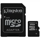 Atmiņas karte Kingston 32GB microSDHC Card Class 4 + SDHC Adapter
