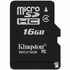 Atmiņas karte Kingston MICRO SDHC 16GB CLASS4