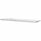 Klaviatūra Apple Magic Keyboard with Touch ID and Numeric Keypad for Mac models with Apple silicon (USB‑C) - International English - White Keys