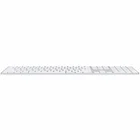 Klaviatūra Apple Magic Keyboard with Touch ID and Numeric Keypad for Mac models with Apple silicon (USB‑C) - International English - White Keys