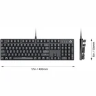 Klaviatūra Aukey KMG12 Black