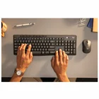 Klaviatūra Logitech MK370 Combo for Business - Graphite - US INT’L