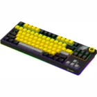 Klaviatūra Lorgar KBP70TKLW Wireless Yellow