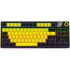 Klaviatūra Lorgar KBP70TKLW Wireless Yellow