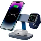 Canyon Wireless Charging Station Hexagon 310 3-in-1 Blue/ Dark Grey
