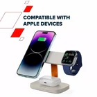 Canyon Wireless Charging Station Hexagon 310 3-in-1 Blue/ Dark Grey
