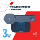 Canyon Wireless Charging Station Hexagon 310 3-in-1 Blue/ Dark Grey