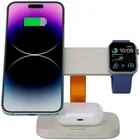 Canyon Wireless Charging Station Hexagon 310 3-in-1 LightGrey/Orange