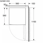 Saldētava Bosch GTV15NWEB