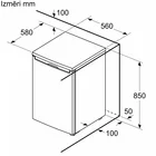 Saldētava Bosch GTV15NWEB