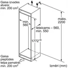 Ledusskapis Bosch KIV865SE0