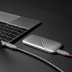 Lindy 1.5m USB4 240W Type C Cable 40Gbps Anthra Line