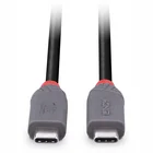 Lindy 1.5m USB4 240W Type C Cable 40Gbps Anthra Line