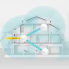 Rūteris Tp-Link Deco M9 Plus 3-Pack Sistem wireless Mesh Smart Home AC2200