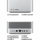 Stacionārais dators Apple Mac Studio Apple M5 Ultra with 30‑core CPU 64‑core GPU 96GB 1TB