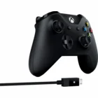 Kontroleris Microsoft Xbox One Wireless Controller Black + Cable for Windows