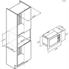 Mikroviļņu krāsns Candy CA20FMW7NB