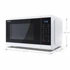 Mikroviļņu krāsns Sharp YC-MG252AE-W
