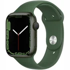 Viedpulkstenis Apple Watch Series 7 GPS + Cellular 45mm Green Aluminium Case with Clover Sport Band