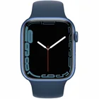 Viedpulkstenis Apple Watch Series 7 GPS + Cellular 45mm Blue Aluminium Case with Abyss Blue Sport Band [Mazlietots]