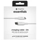 Mophie Essentials Cable USB-C to Lightning 2M White