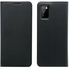 Samsung Galaxy A03s Folio case by Muvit Black