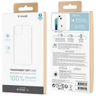 Apple Iphone 13 Recycletek Soft Cover By Muvit Transparent