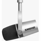 Mikrofons USB dinamiskais podkāstu Shure MV7 Silver
