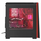 Stacionārā datora korpuss Natec Genesis PC case TITAN 700 RED MIDI TOWER