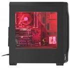 Stacionārā datora korpuss Natec Genesis PC case TITAN 750 RED
