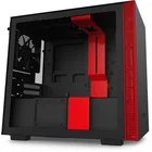 Stacionārā datora korpuss NZXT H210i Mini-ITX Matte Black/Red