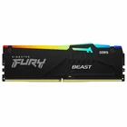 Operatīvā atmiņa (RAM) Kingston Fury Beast Black RGB XMP 16GB 6000MT/S DDR5 KF560C40BBA-16