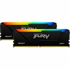 Operatīvā atmiņa (RAM) Kingston Fury Beast RGB 16GB 3600MT/S DDR4 KF436C17BB2AK2/16