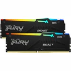 Operatīvā atmiņa (RAM) Kingston Fury Beast RGB 16GB 6000MT/s DDR5 KF560C36BBEAK2-16