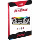 Operatīvā atmiņa (RAM) Kingston Fury Renegade Silver/Black RGB XMP 32GB 6000MT/S DDR5 KF560C32RSA-32
