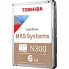 Iekšējais cietais disks Toshiba N300 NAS Hard Drive HDD 6TB