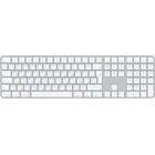 Klaviatūra Apple Magic Keyboard with Touch ID and Numeric Keypad RUS Silver