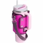 Pārnēsāšanas somiņa termokrūzei ar salmiņu Stanley The All Day Quencher Carry-All 0.89l Violet Blossom