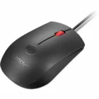 Datorpele Lenovo Fingerprint Biometric USB Mouse Gen3 Black/Red