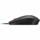 Datorpele Lenovo Fingerprint Biometric USB Mouse Gen3 Black/Red