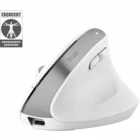 Datorpele Trust Bayo+ Multidevice Ergonomic Wireless Mouse - White 25399