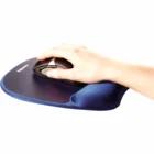 Datorpeles paliktnis Fellowes Memory Foam Mouse Pad Wrist Rest Sapphire