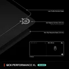 Datorpeles paliktnis SteelSeries QcK Performance XL - Balance Black