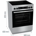 Plīts Gorenje GECS6C70XC