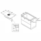 Plīts virsma Elica NIKOLATESLA BL/F/83