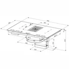 Plīts virsma Faber Galileo BK Glass NG A830