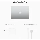 Portatīvais dators Apple MacBook Air (2022) 13" M2 chip with 8-core CPU and 8-core GPU 16GB 256GB SSD - Silver INT