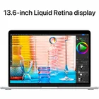 Portatīvais dators Apple MacBook Air (2022) 13" M2 chip with 8-core CPU and 8-core GPU 16GB 256GB SSD - Silver INT
