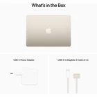 Portatīvais dators Apple MacBook Air (2022) 13" M2 chip with 8-core CPU and 8-core GPU 16GB 256GB SSD - Starlight INT