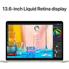 Portatīvais dators Apple MacBook Air (2022) 13" M2 chip with 8-core CPU and 8-core GPU 16GB 256GB SSD - Starlight INT